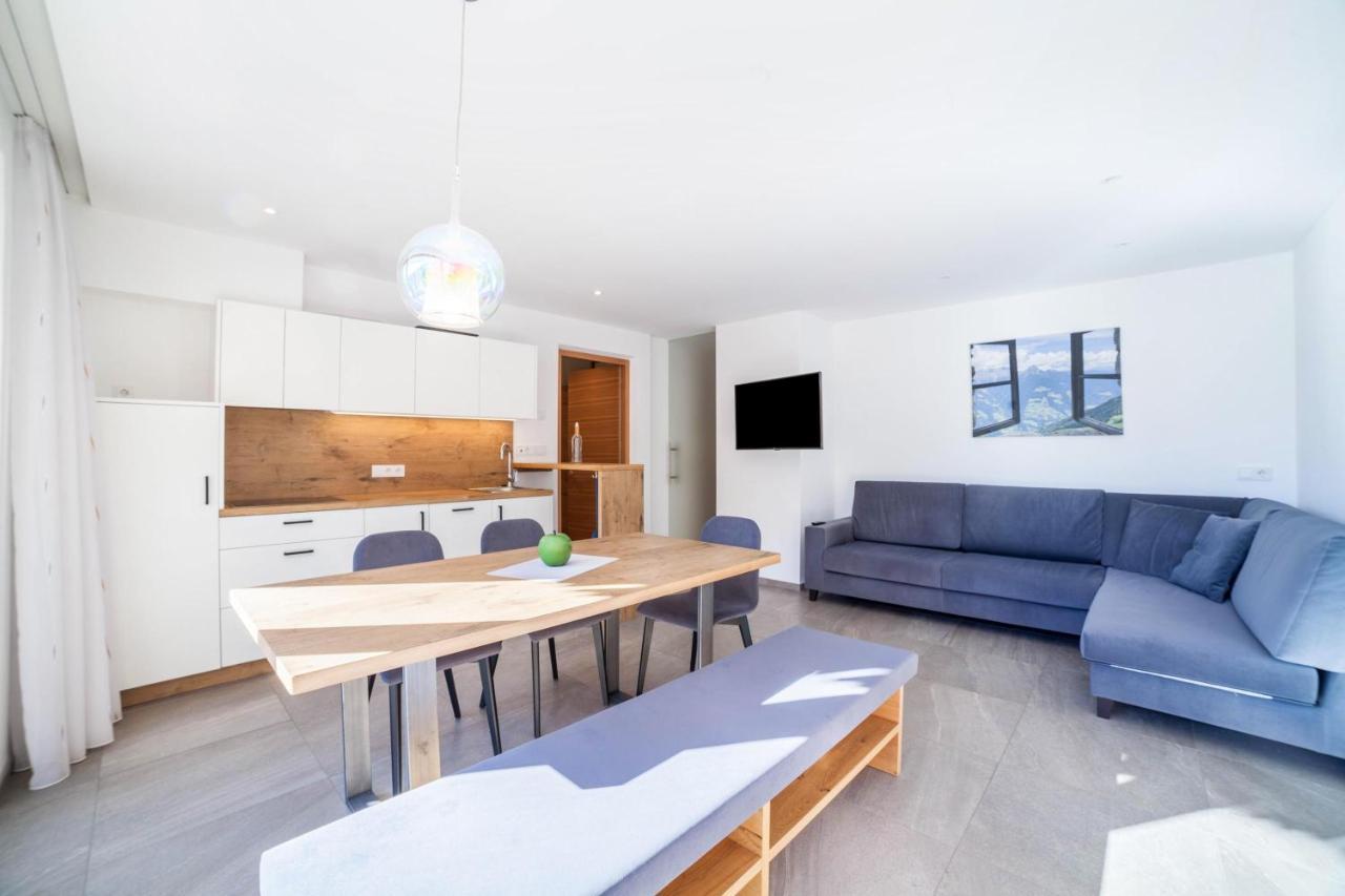 Oberegghof Ferienwohnung Garten Rifiano Dış mekan fotoğraf