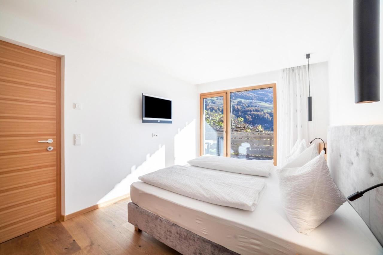 Oberegghof Ferienwohnung Garten Rifiano Dış mekan fotoğraf