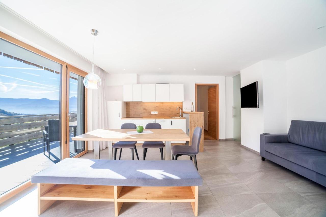 Oberegghof Ferienwohnung Garten Rifiano Dış mekan fotoğraf