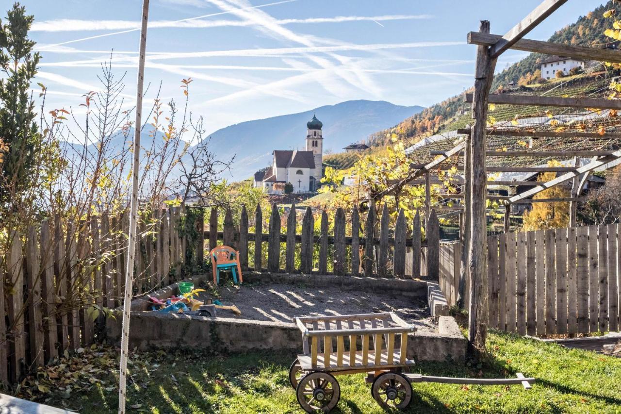 Oberegghof Ferienwohnung Garten Rifiano Dış mekan fotoğraf